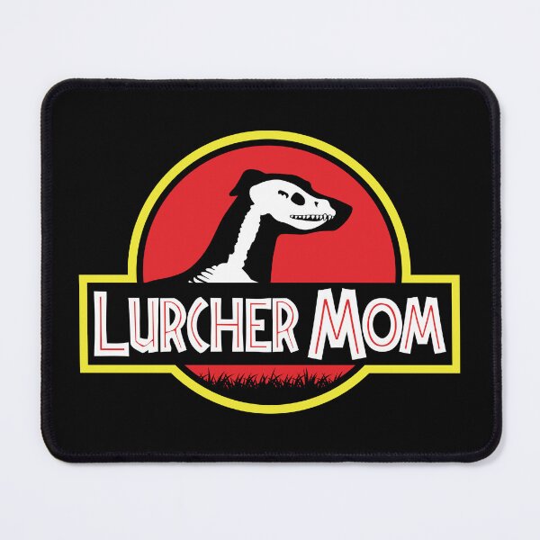 Item preview, (For Dark Background) Jurassic Lurcher Mom designed and sold by More Cute Dogs.