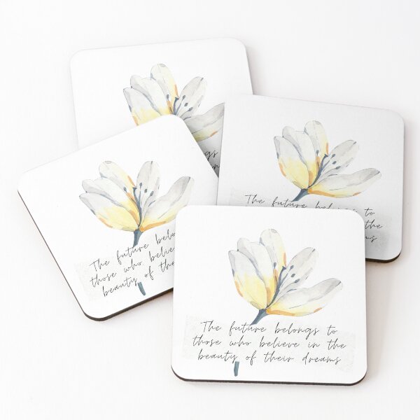 Item preview, "Believe in the Beauty of Your Dreams" White Lily designed and sold by Wildflowerinc.