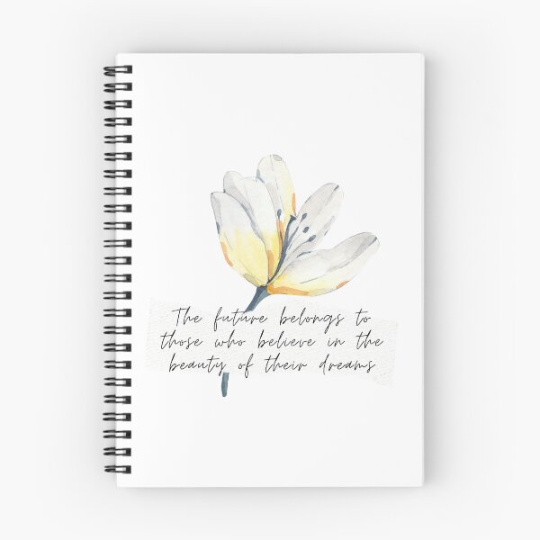Item preview, "Believe in the Beauty of Your Dreams" White Lily designed and sold by Wildflowerinc.