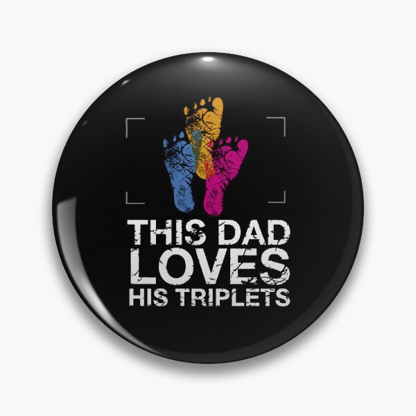 Item preview, Here's To THIS DAD LOVES HIS TRIPLETS [Perfect Father's Day Souvinir] designed and sold by H Jonas.