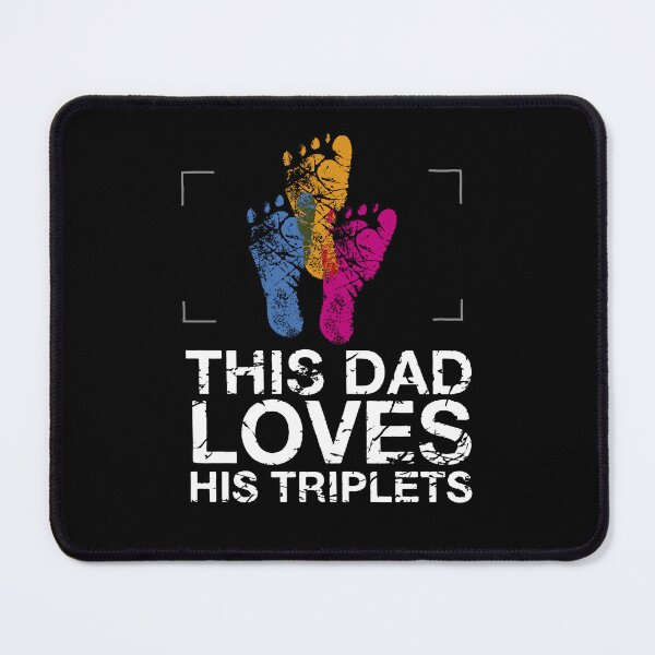 Item preview, Here's To THIS DAD LOVES HIS TRIPLETS [Perfect Father's Day Souvinir] designed and sold by H Jonas.