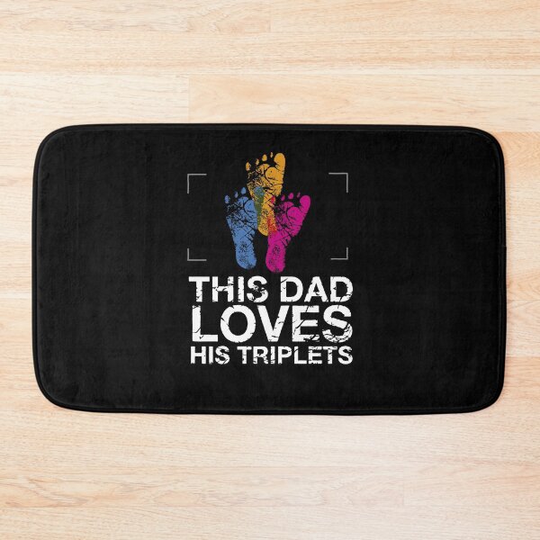 Item preview, Here's To THIS DAD LOVES HIS TRIPLETS [Perfect Father's Day Souvinir] designed and sold by H Jonas.