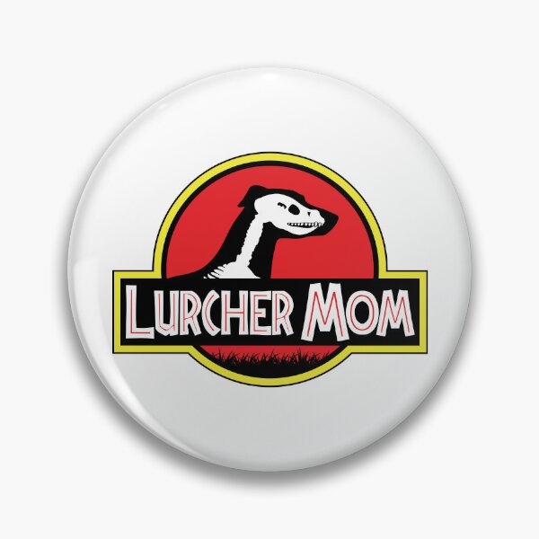Artikelvorschau, (Für hellen Hintergrund) Jurassic Lurcher Mom entworfen und verkauft von More Cute Dogs.
