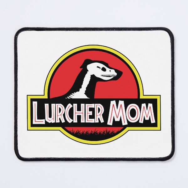 Item preview, (For Bright Background) Jurassic Lurcher Mom designed and sold by More Cute Dogs.