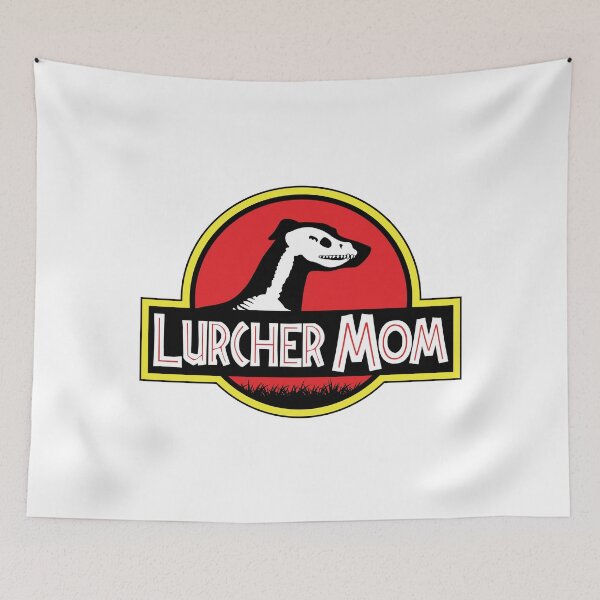 Item preview, (For Bright Background) Jurassic Lurcher Mom designed and sold by More Cute Dogs.