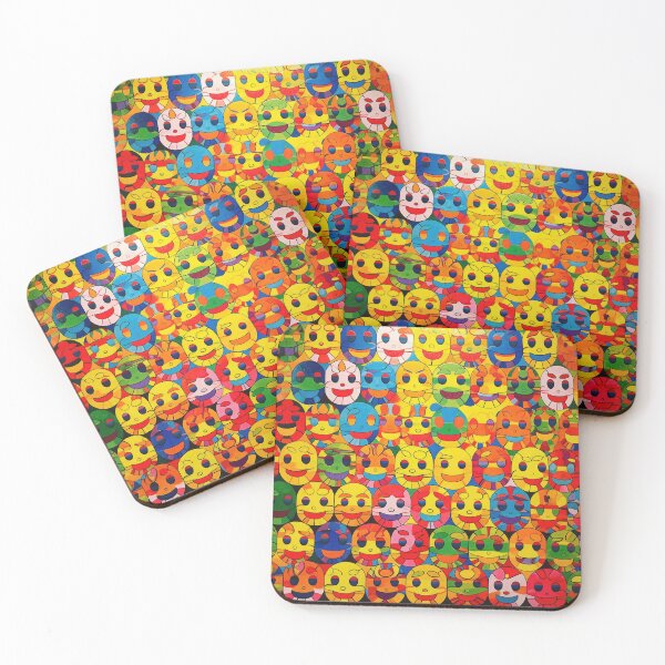 Item preview, Happy Faces — 03 designed and sold by ddaiart.
