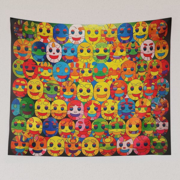 Item preview, Happy Faces — 03 designed and sold by ddaiart.