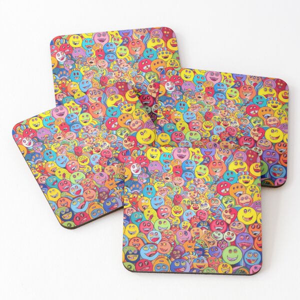 Item preview, Happy Faces — 06 designed and sold by ddaiart.