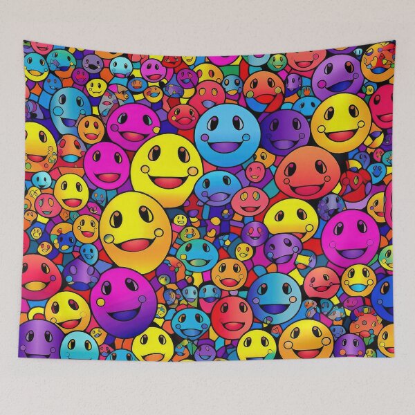 Item preview, Happy Faces — 09 designed and sold by ddaiart.