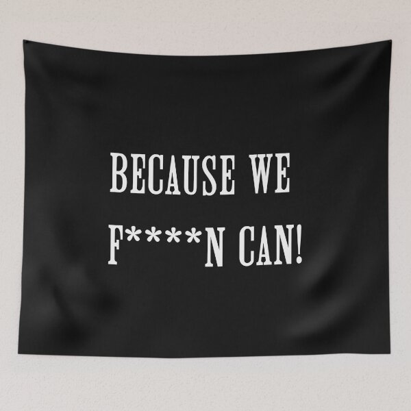 Item preview, Because we f...n can! designed and sold by WhatTeeFox.