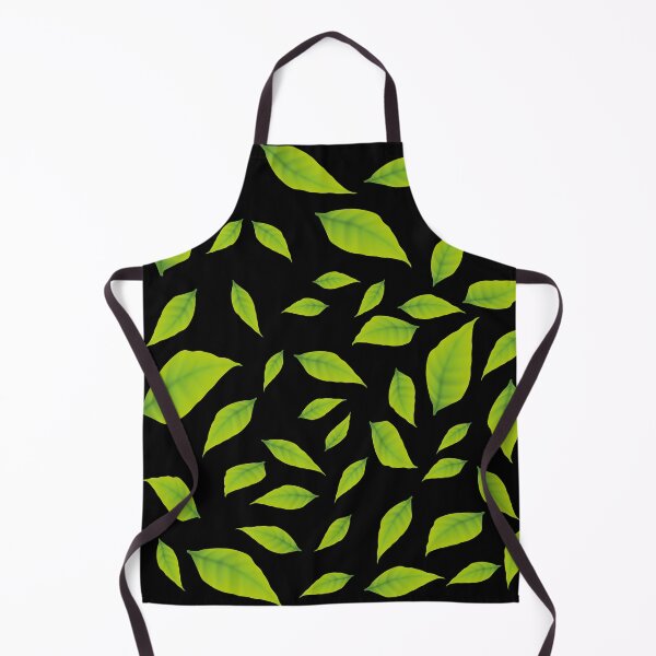 Item preview, green leaf pattern designed and sold by romenticit.