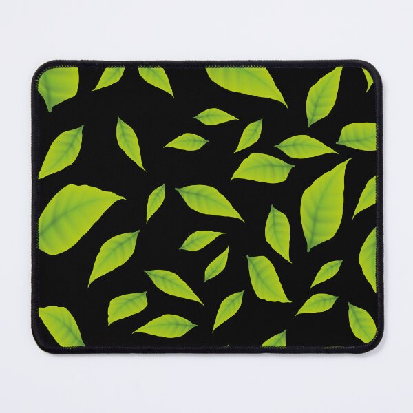 Item preview, green leaf pattern designed and sold by romenticit.