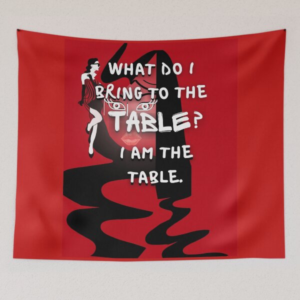 Item preview, I Am The Table designed and sold by Flirt-Teez.
