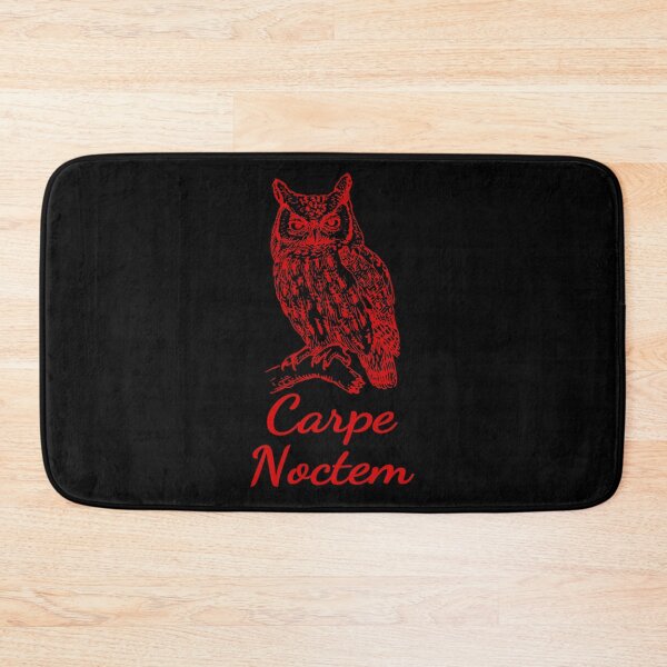 Item preview, Carpe Noctem Owl Graphic designed and sold by KellysComColors.
