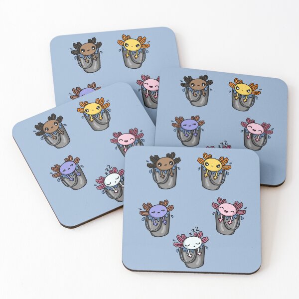 Item preview, Axolotl Buckets designed and sold by Doodle-Lyn.