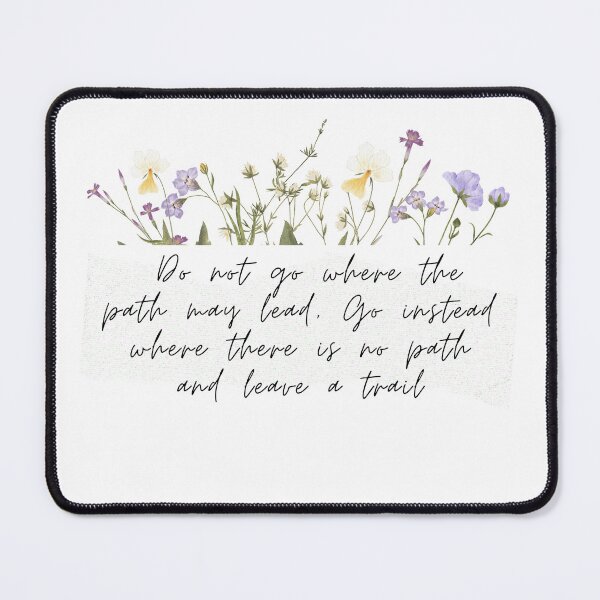 Item preview, Blaze Your Own Trail" Watercolor Wildflower designed and sold by Wildflowerinc.