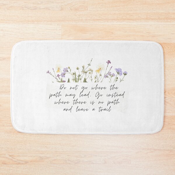 Item preview, Blaze Your Own Trail" Watercolor Wildflower designed and sold by Wildflowerinc.