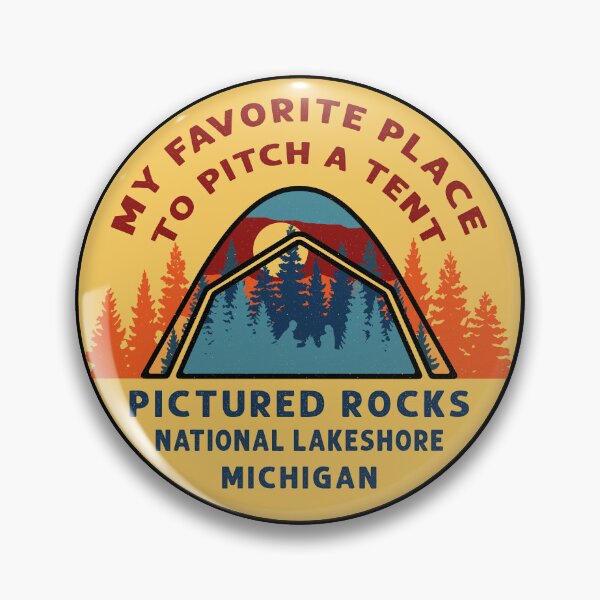 Item preview, Pictured Rocks National Lakeshore Tent Patch designed and sold by VanyaKar.