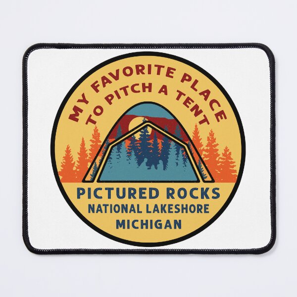 Item preview, Pictured Rocks National Lakeshore Tent Patch designed and sold by VanyaKar.