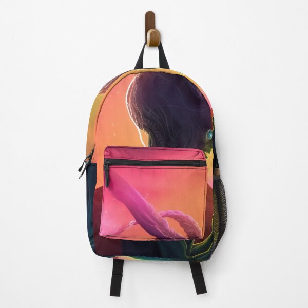 Item preview, Alien Love in Rainbow Aurora designed and sold by PrintCove.
