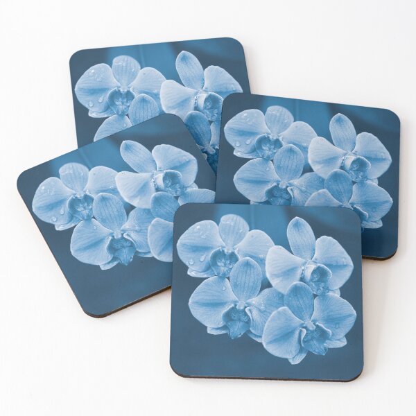 Item preview, Cyanotype orchids designed and sold by AlbanePhoto.