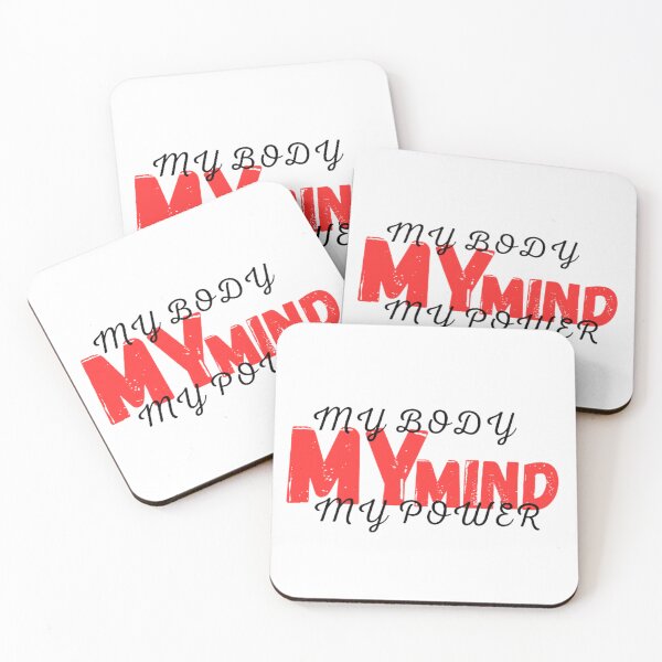 Item preview, My Body My Mind My Power designed and sold by shopdyali.