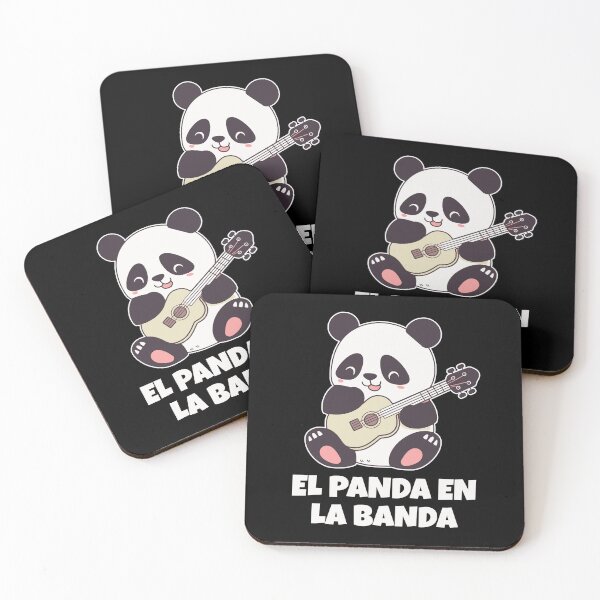 Item preview, El Panda En La Banda Cute Panda Bear Ukulele Player designed and sold by JackCurtis1991.
