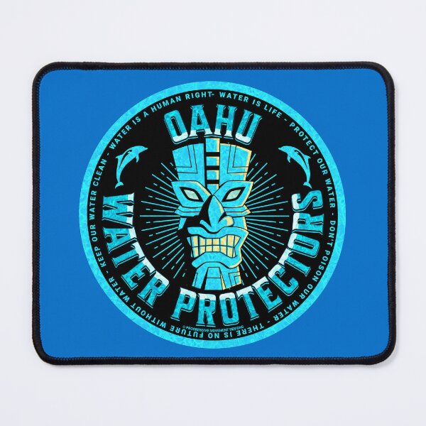 Artikelvorschau, PMD00815 Progressive Movement Designs Hawaii Water Protectors Tiki für Hawaiianer progressive Demokraten Unabhängige und Bernie Sanders Unterstützer Wasser ist Leben Menschenrecht Wasser Hawaii schützen entworfen und verkauft von ProgressiveLeft.