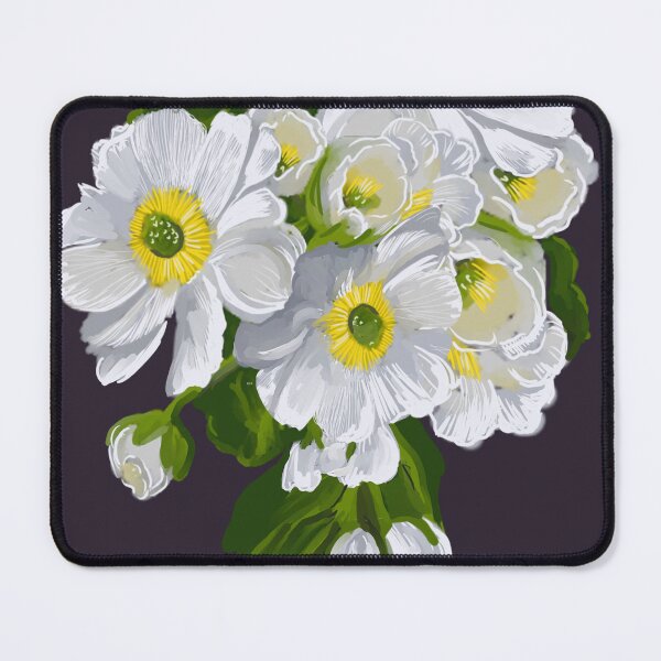 Item preview, Mount Cook buttercup, purple back ground designed and sold by carole hirst.