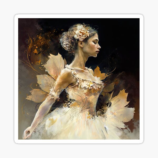 Item preview, Beautiful Ballerina designed and sold by MedusaPrintArt.