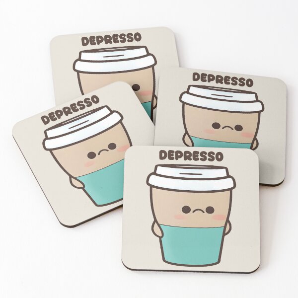 Item preview, Coffee Cup of Depresso designed and sold by salarkoshop.