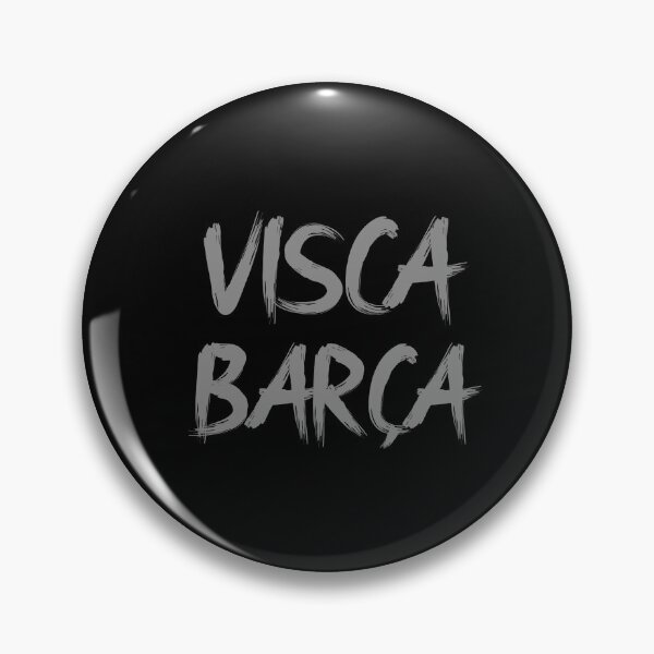 Aperçu de l'œuvre Visca Barça Gris 2 créée et vendue par VRedBaller.