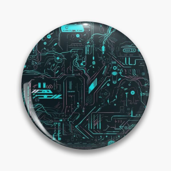 Item preview, Blue Cyberpunk Circuits designed and sold by Burts-Beans.