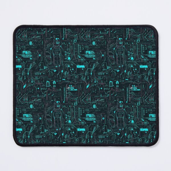 Item preview, Blue Cyberpunk Circuits designed and sold by Burts-Beans.