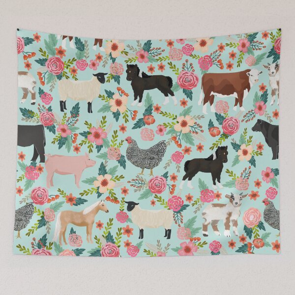 Item preview, Farm gifts chickens cattle pigs cows sheep pony horses farmer homesteader  designed and sold by PetFriendly.
