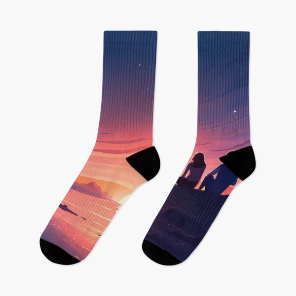 Item preview, Cosmic Binary Sunset Beach designed and sold by PrintCove.