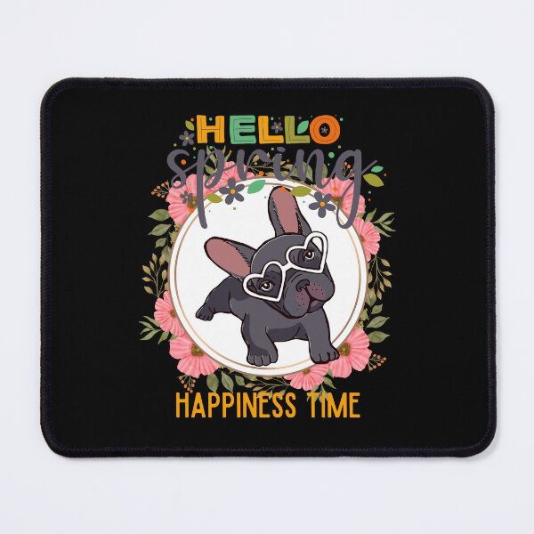Item preview, Hello Spring Happiness Time French Bulldog lover designed and sold by desimino.