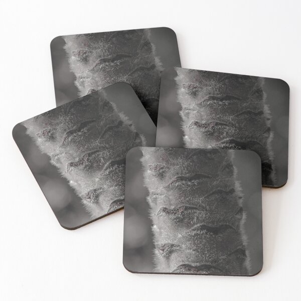 Item preview, Plant Stem Black and White Vertical Bokeh Nature Beauty designed and sold by eddiebarronshop.