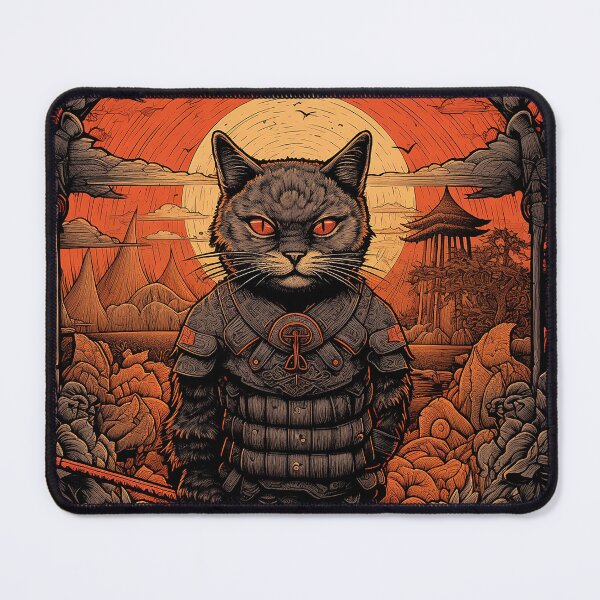 Item preview, Cat Samurai designed and sold by k2lu533.