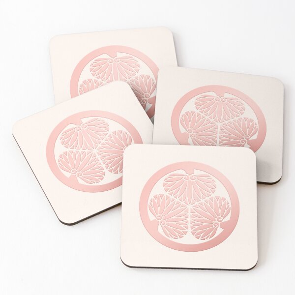 Item preview, Rose Gold Tokugawa Aoi Kamon designed and sold by Takeda-art.