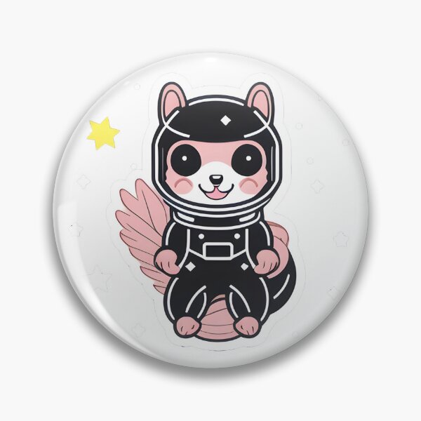 Item preview, Happy Little Squirrel in a Cute Space Suit designed and sold by DeepSeeAI.