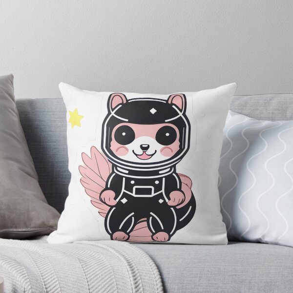 Item preview, Happy Little Squirrel in a Cute Space Suit designed and sold by DeepSeeAI.
