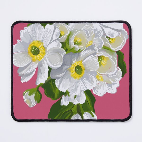 Item preview, Mount Cook buttercup, on pink designed and sold by carole hirst.
