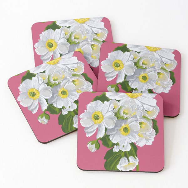 Item preview,  Mount Cook buttercup, on pink designed and sold by carole hirst.