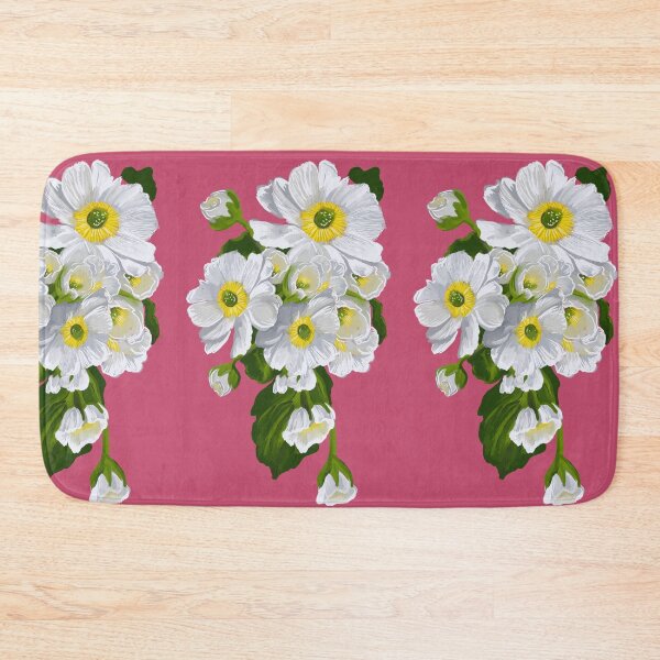 Artikelvorschau,  Mount Cook Butterblume, auf Rosa entworfen und verkauft von carole hirst.