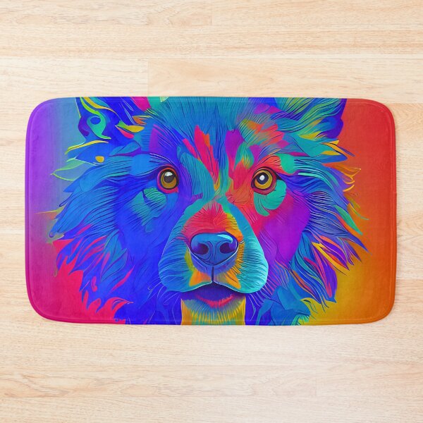Item preview, Kaleidoscopic Canines: Polygonal Pup #4 designed and sold by DesignoDynamo.