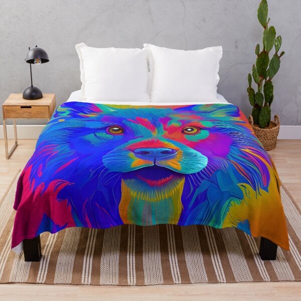 Item preview, Kaleidoscopic Canines: Polygonal Pup #4 designed and sold by DesignoDynamo.