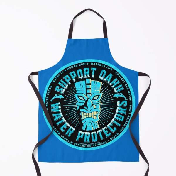 Item preview, PMD00813 Progressive Movement Designs Hawaii Water Protectors Tiki for Hawaiians progressive Democrats Independents and Bernie Sanders supporters water is life human right protect water Hawaii designed and sold by ProgressiveLeft.