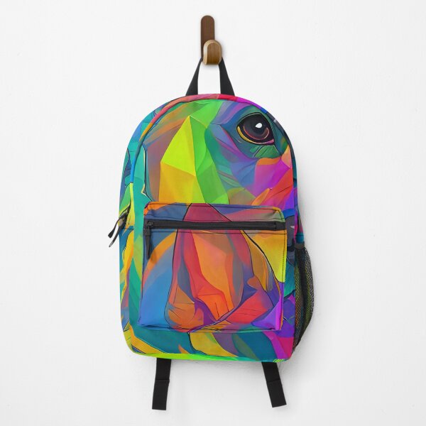 Item preview, Kaleidoscopic Canines: Polygonal Pup #5 designed and sold by DesignoDynamo.