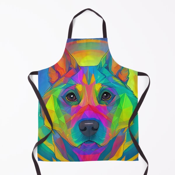 Item preview, Kaleidoscopic Canines: Polygonal Pup #5 designed and sold by DesignoDynamo.